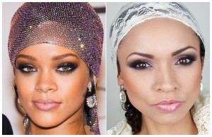 maquiagem inspiracao Rihanna por Fernanda Ferreira I