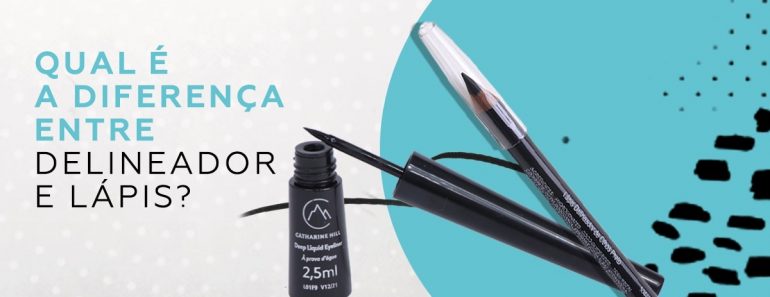 Qual a diferença entre delineador e lápis?