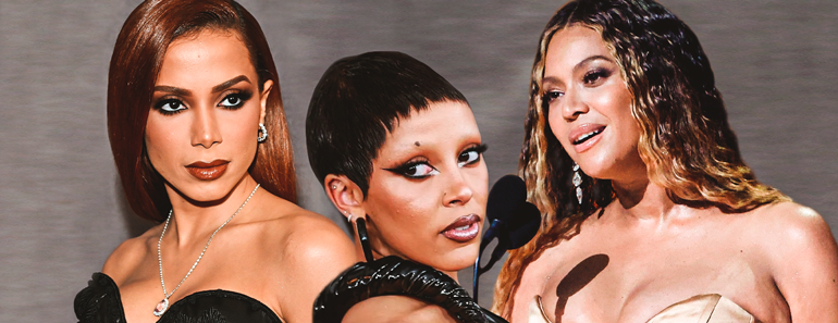 Anitta, Doja Cat e Beyoncé no Grammy Awards 2023