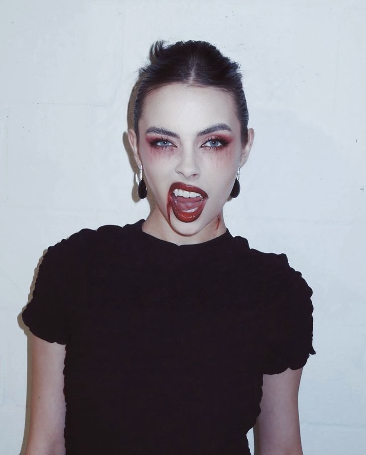 maquiagem de vampiro